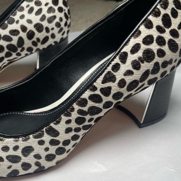 NEW Donald Pliner CALF HAIR Cheetah ANIMAL PRINT Suzette Pump Heels Women’s 5.5 - Picture 7 of 12